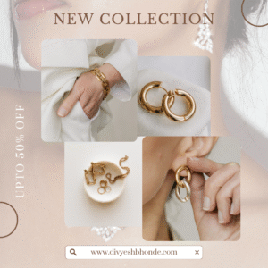 White Clean New Collection Jewellery Instagram Post